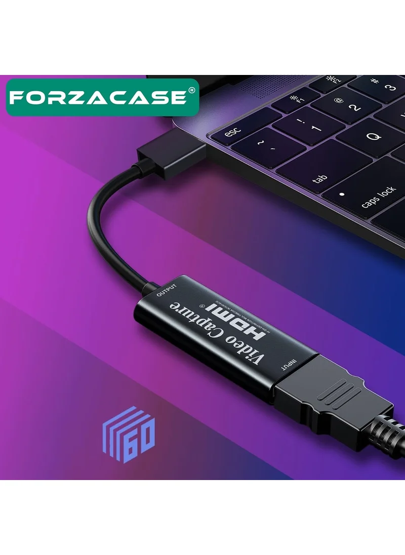 فورزاكاس USB To HDMI Adapter 1080P 60hz Image Transmitter Cable Adapter - FC825