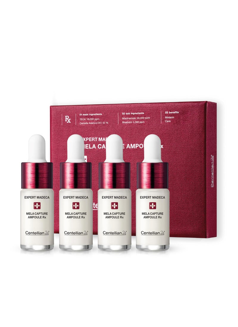 CENTELLIAN 24 Centellian 24 Expert Ampoule (Season 2, 0.2fl oz x 4 pcs) - Korean Serum for Face. Soothing, Even Tone, Dry Sensitive Skin. TECA, Centella Asiatica, Gotu Kola 