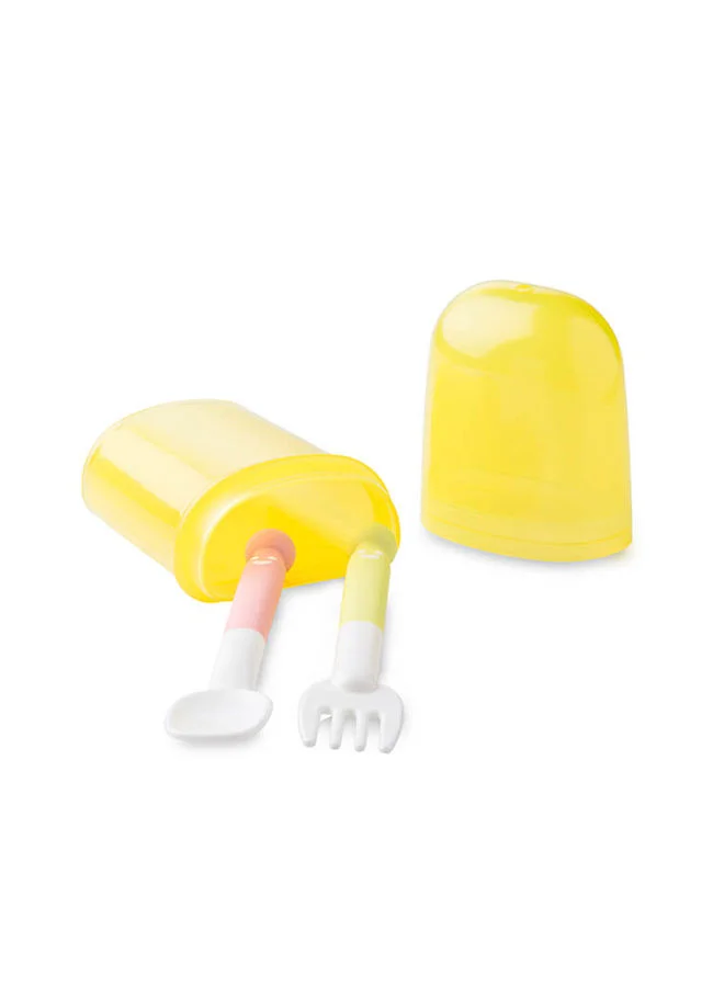 pigeon Self Educational Spoon And Fork
