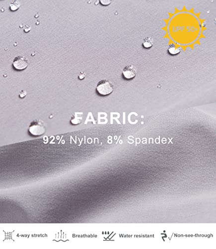 Libin Women's Lightweight Joggers Quick Dry Hiking Running Pants Athletic Workout Track Casual with Zipper Pockets,Lilac Hint S - Image 4