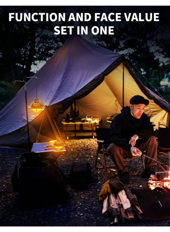 Rechargeable Waterproof Camping Lamp Hanging Dimmable COB Brightness Tent Light for Outdoor Hiking Garden Fishing Emergency Lamp LY-13 - Image 5