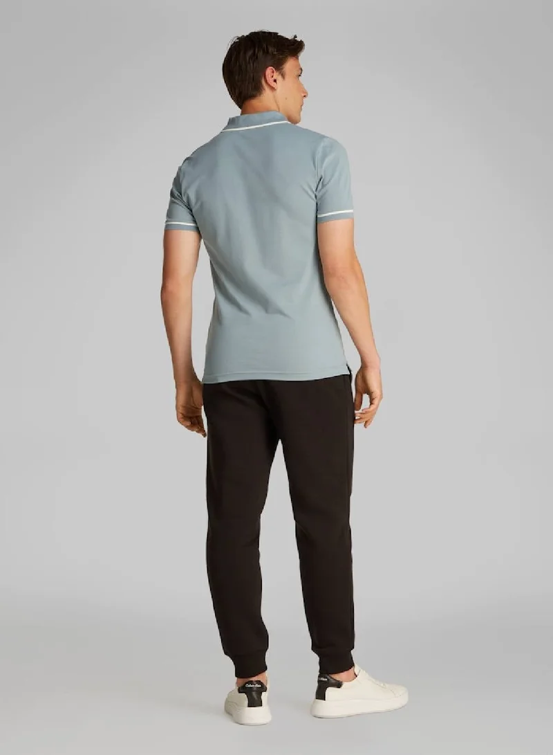 Calvin Klein Jeans  Slim Polo Shirt for Men | Best Price UAE