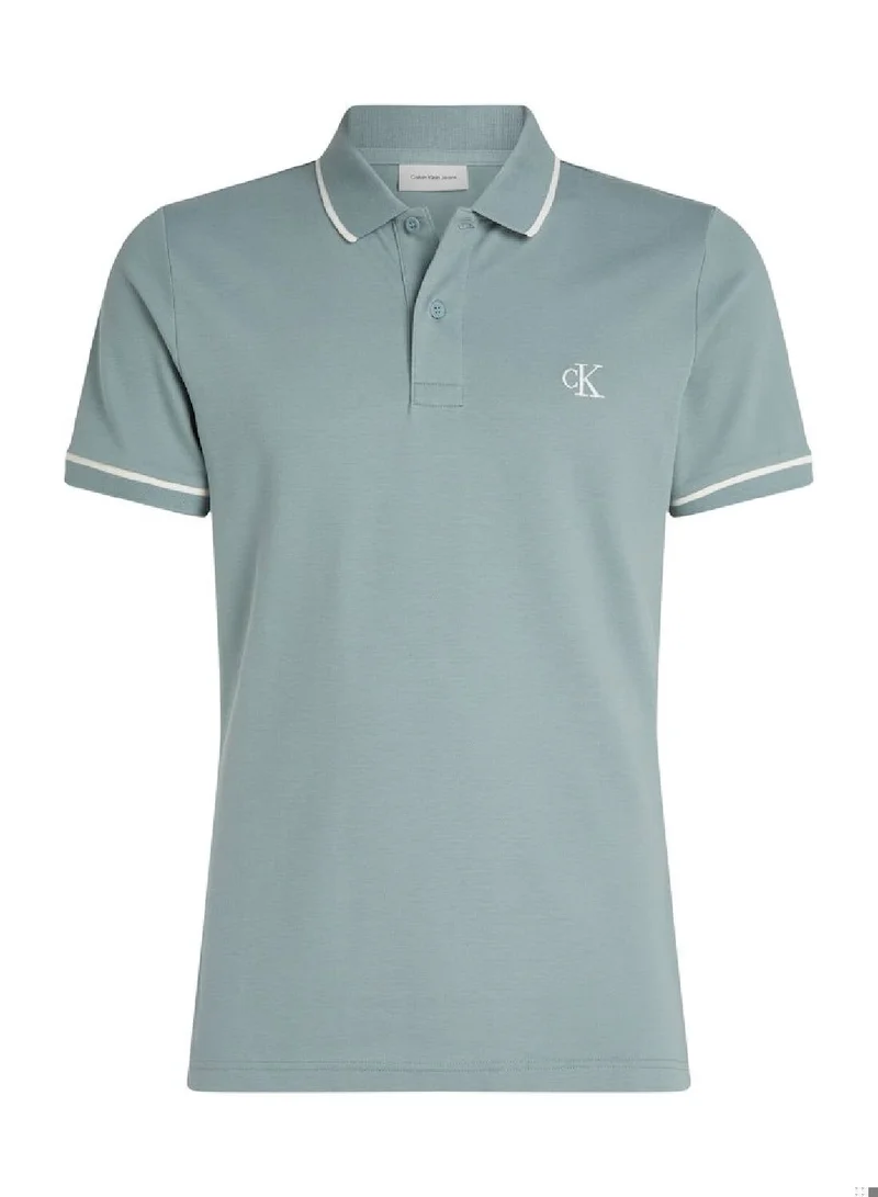 Calvin Klein Jeans  Slim Polo Shirt for Men | Best Price UAE