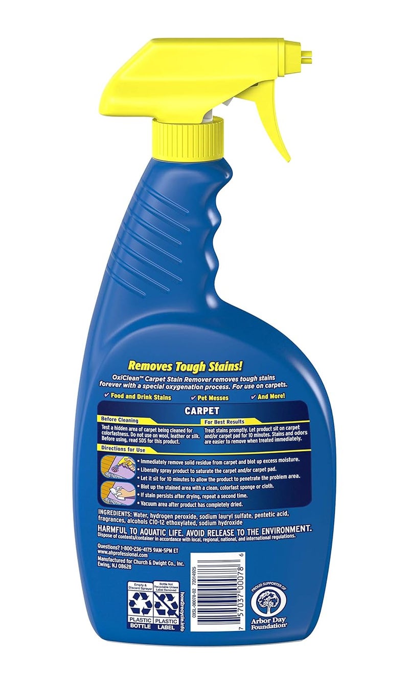 Oxiclean 57037-00078 Carpet Spot Stain Remover, (Pack of 6) - Image 2