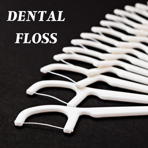 Royalkart® 3 in 1 Tooth Cleaning Dental Floss Toothpicks for Clean Teeth Fresh Breath and Healthy Gums (Pack Of 210pcs). - Image 2