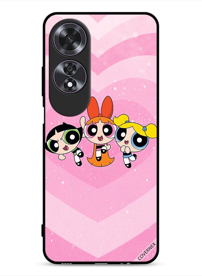 Covernex Oppo A60 Protective Case Cover Power Girls Cartoon - Image 1