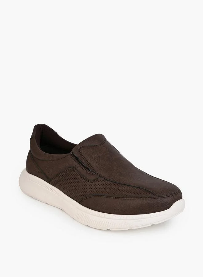 Le Confort Men Textured Slip-On Loafers