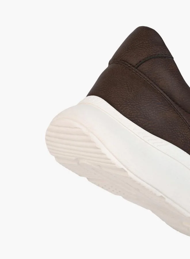 Le Confort BROWN Men Textured Slip-On Loafers for Men | Best Price UAE