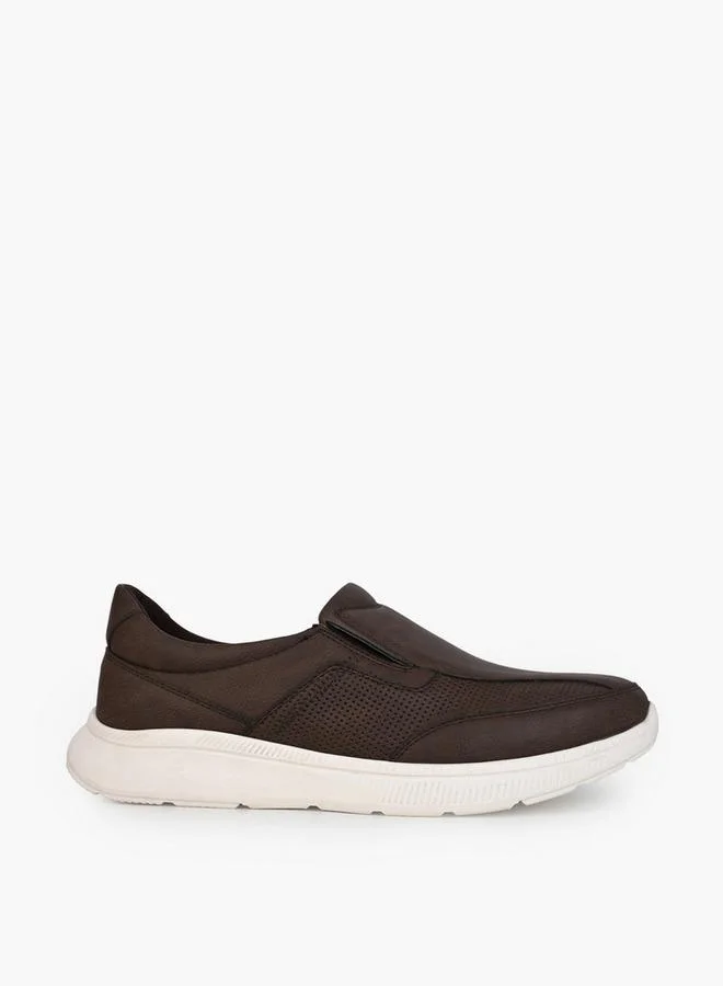 Le Confort BROWN Men Textured Slip-On Loafers for Men | Best Price UAE