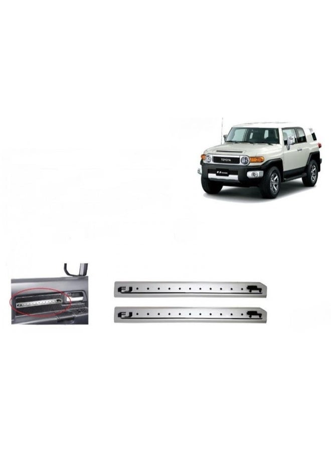 Toyota FJ 2022 Interior Door Trim Decoration for Enhanced Cabin Style and Car Interior Upgrade - Image 1
