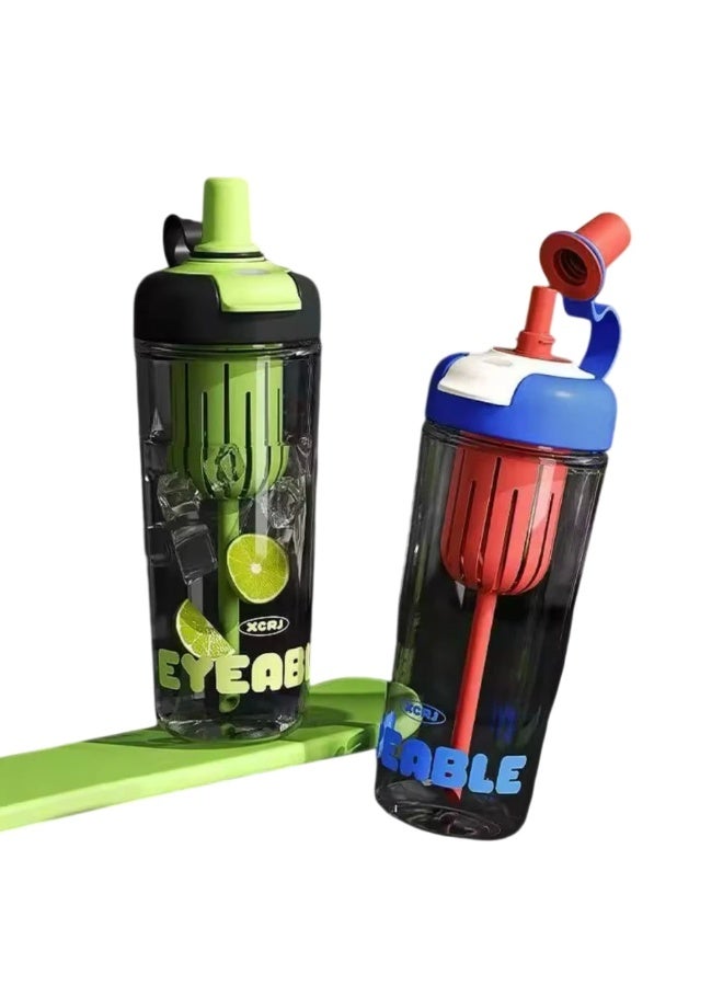 Multi-purpose plastic water bottle