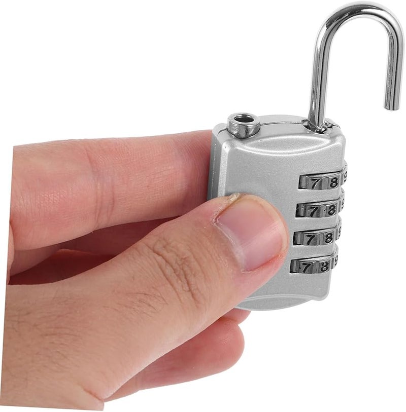 Digital Combination Luggage Lock Touch Button Weatherproof Padlock for Gym Backpack Toolbox Storage - Image 5