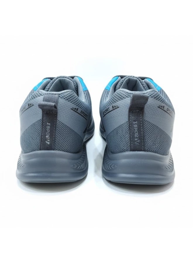 Men's grey athletic shoes – lightweight sneakers with high ventilation and a comfortable sole for running, walking, and daily workouts - Image 5