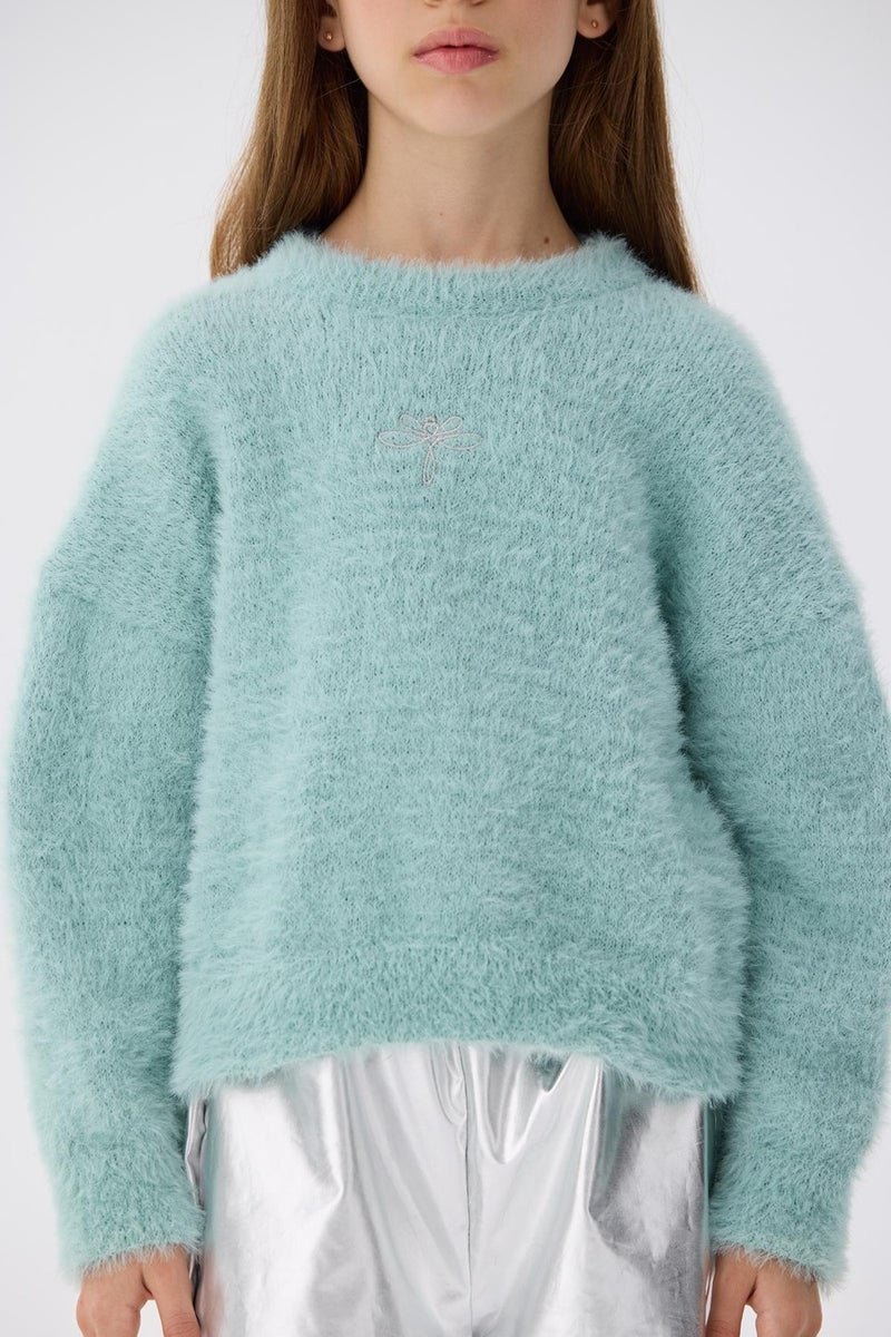 TYESS Bg Store Girl Blue Sweatshirt  - Image 3