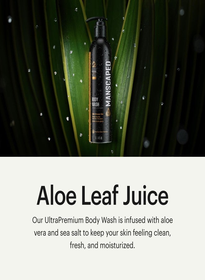 MANSCAPED® Men’s UltraPremium Refined® Body Wash, Luxurious Clean Formula Infused with Aloe Vera and Sea Salt, Refreshing and Nourishing Daily Shower Gel for Hydrating Skin, (16 oz) - Image 3