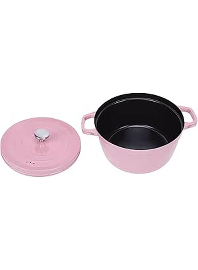 Heavy Duty Enameled Cast Iron Dutch Oven With Lid Non Stick For Induction Gas Stove - Image 1