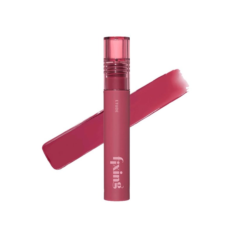 ETUDE Fixing Tint 11 Rose Blending 4g Long Lasting High Pigmented Liquid Lipstick Waterproof Lightweight Matte Finish Lip Stain Full Coverage Korean Makeup Kbeauty