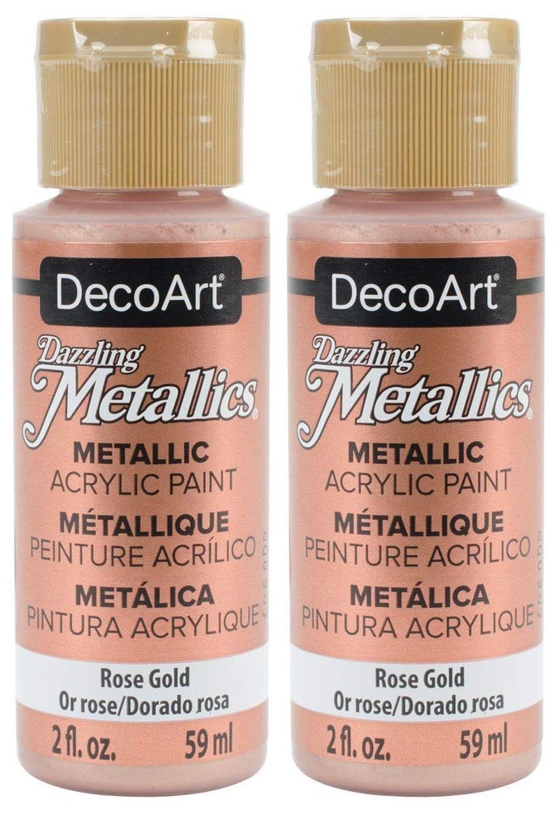 Dazzling Metallics Acrylic Paint 2ozRose Gold
