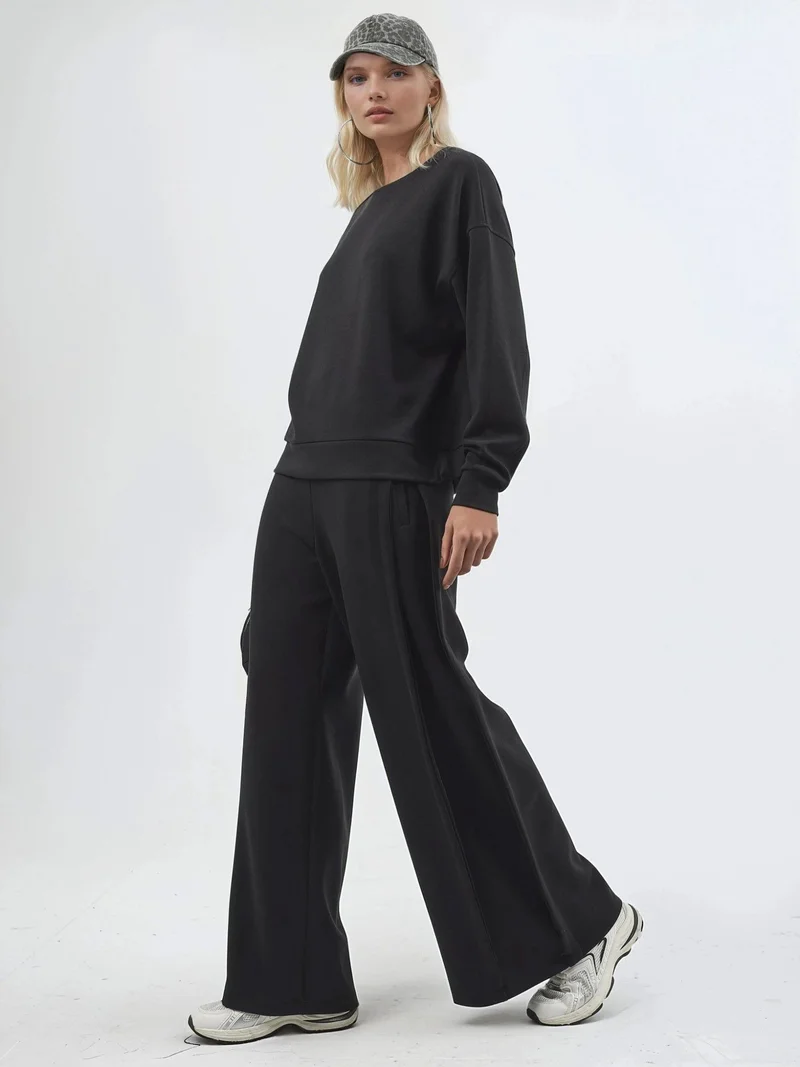 Busem BUSEM Wide Leg Pleated Pants