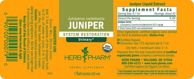 Herb Pharm Juniper, 1 oz (Pack of 1) - Image 5
