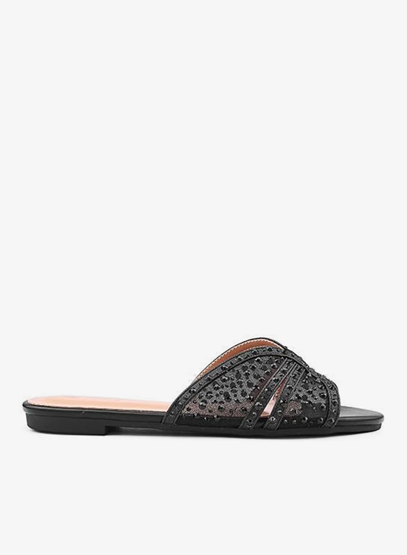 كابلي Women Flat Slide Sandals