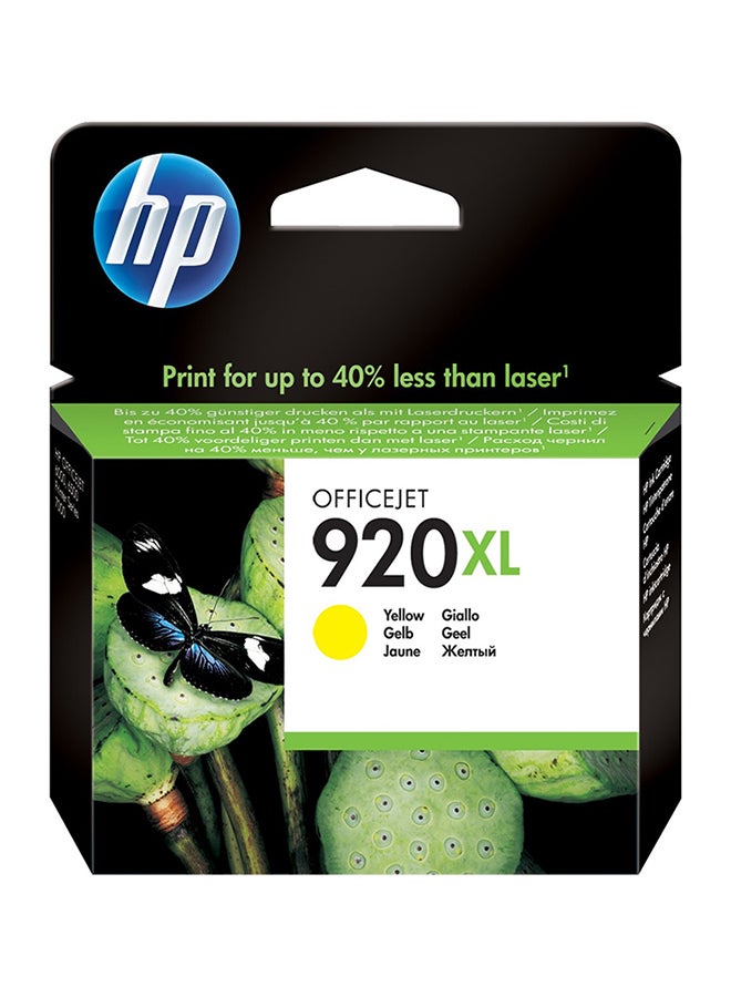 HP خرطوشة الحبر أوفيس جت920XL أصفر - Image 2