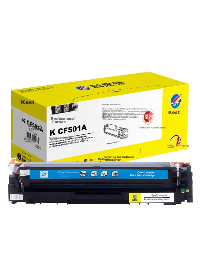 Kst K Cf501a Toner Cartridge Compatible With Hp M254n/dw/nw M281fdn M281 Canon Crg054 Blue 1300 Pages Professional Edition - Image 1