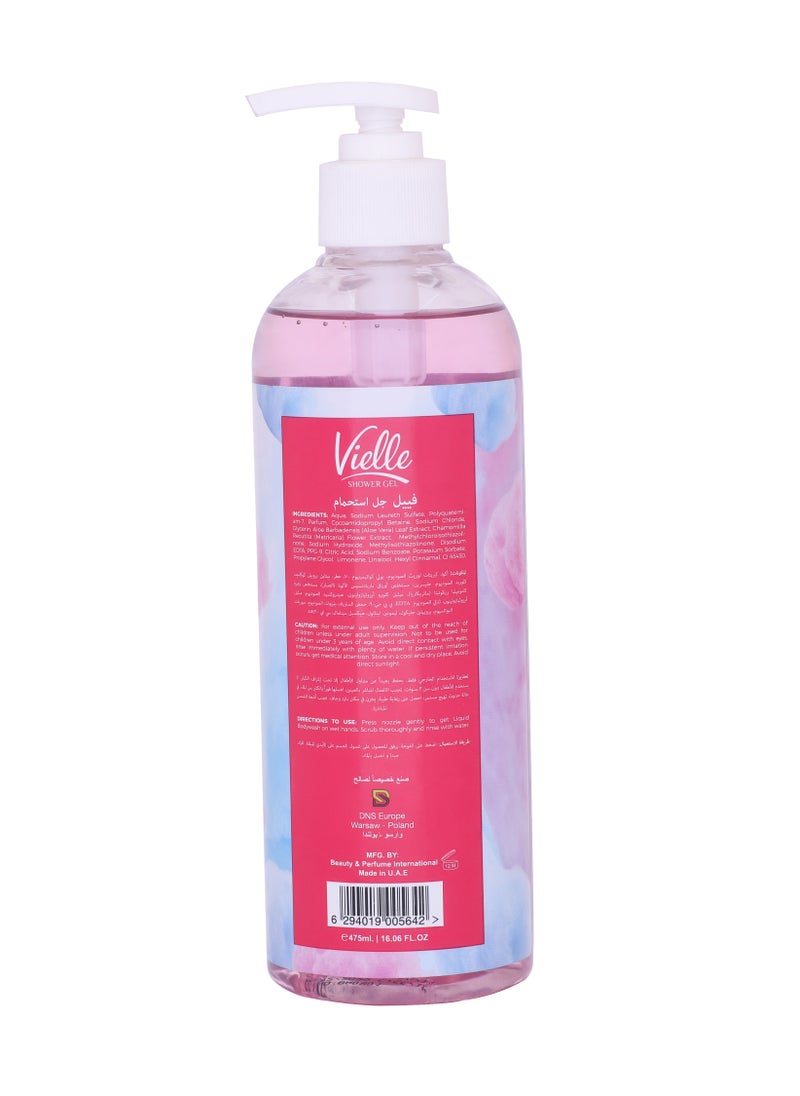 Vielle Shower Gel Cotton Candy 475ml  - Image 2