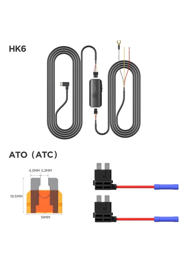 فيوفو تمديدات HK6 | علبة الفيوز | وصلات فيوز 8 قطع | لكاميرات A329S/A329T/A329W - Image 2