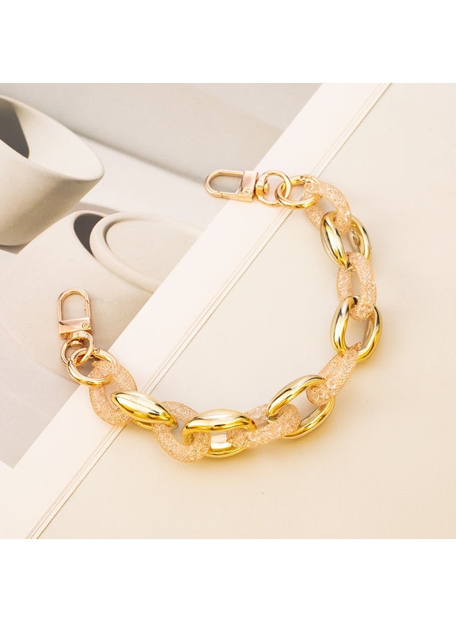 NIBEMINENT Phone Charm/ Chain Strap for Women Girls, Short Chain Cell Phone Case Lanyard Wrist Strap