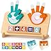 Gagule Montessori Educational Learning Toys for 3 4 5 Year Old Boys Girls Birthday Gifts Toddler Preschool Learning Activities Number Counting Blocks Toys for Kids Math Manipulatives Counting Toy for 35 - Image 3