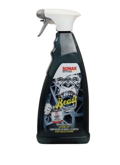 SONAX Professional Car Tire Cleaner and Polisher with Extra-Strong Formula that Removes Even the Toughest Dirt and Dust, Large 1-Liter Bottle, Made in Germany.  - Image 1
