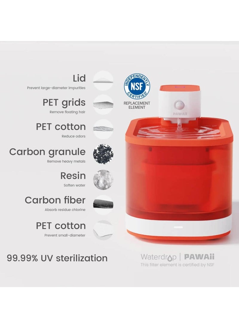 PAWAii Wireless Pet Water Fountain Pro for Cats and Dogs - pzsku/Z98AA4976F17A18488C5FZ/45/_/1733121715/f50f5411-f158-4791-8d76-660c3560d331