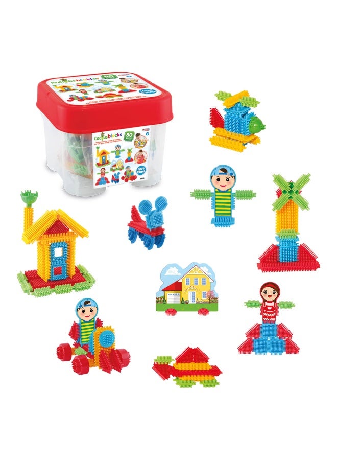 ديدي DD03316 دلو مكعبات الصبار 80 قطعة