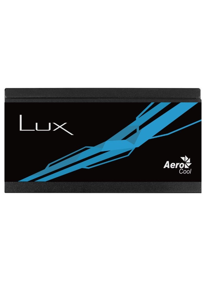 AeroCool LUX 750W Power Supply 230V APFC UK Box | ATX Gaming PSU with, 80+ Efficiency, Silent 12cm Fan, Reliable Power for Desktop PC, Stable Voltage Output, Durable PSU for Workstation and Gaming Builds - Image 2