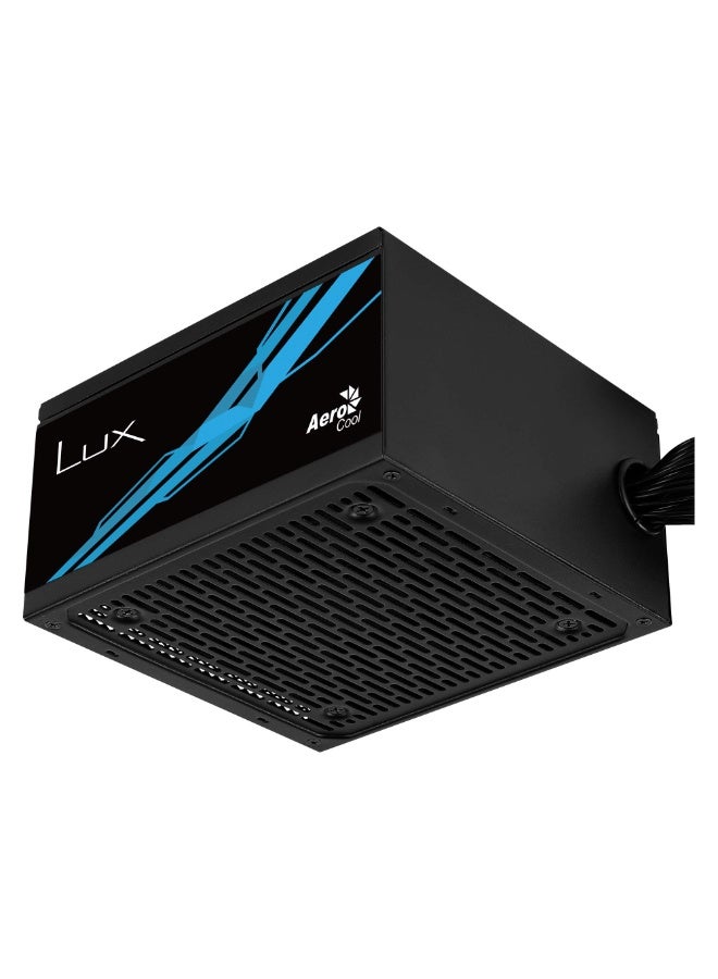 AeroCool LUX 750W Power Supply 230V APFC UK Box | ATX Gaming PSU with, 80+ Efficiency, Silent 12cm Fan, Reliable Power for Desktop PC, Stable Voltage Output, Durable PSU for Workstation and Gaming Builds - Image 3
