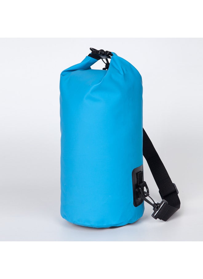 Loquat Outdoor Wading Sports Surfing Bag Beach Swimsuit Storage Bag Summer River Rafting Bag Swimming Waterproof Bucket Bag-Color:Default Item-Capacity:Sky BLue 25L  - Image 1