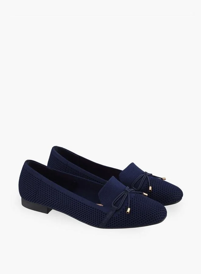 Flora Bella By Shoexpress NAVY Women Slip-On Loafers for Women | Best Price UAE
