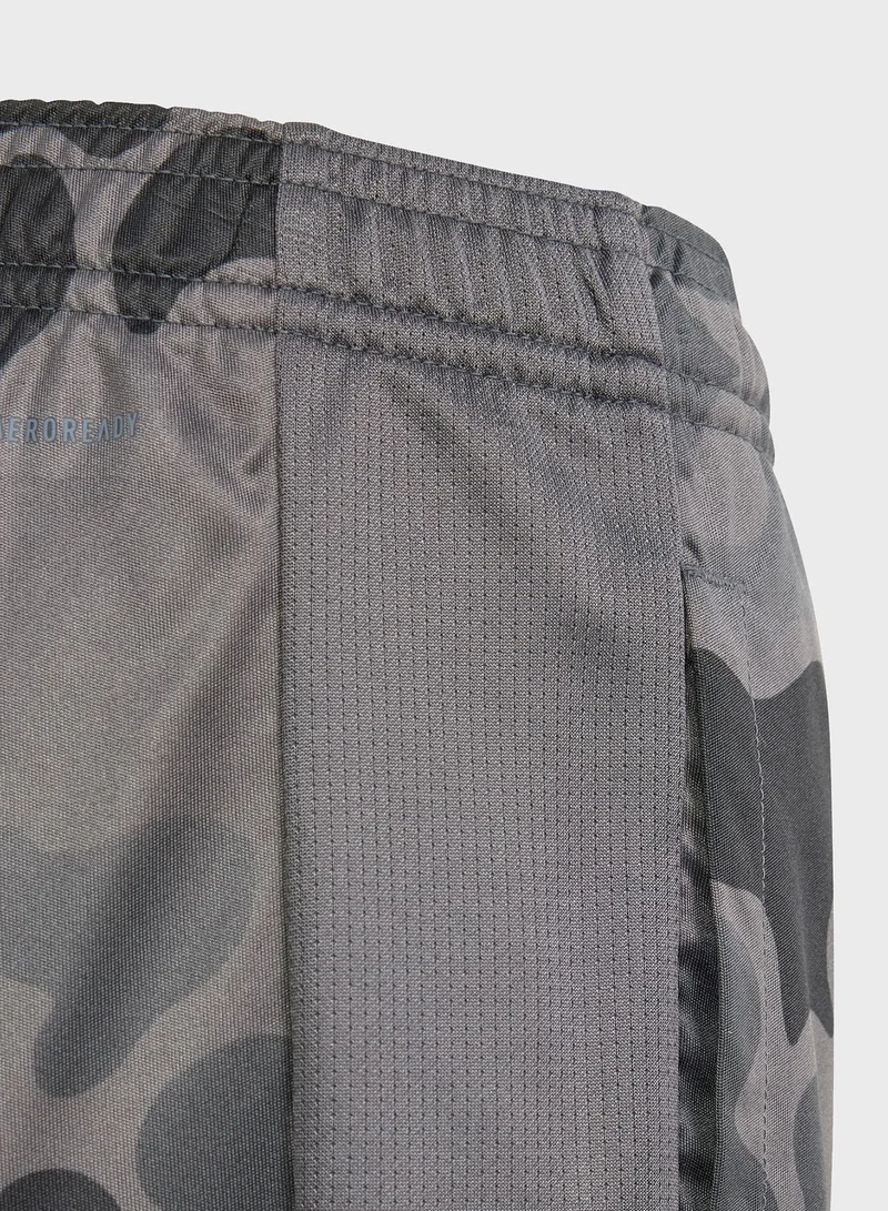 Adidas Kids Train Essential All Over Printed Shorts