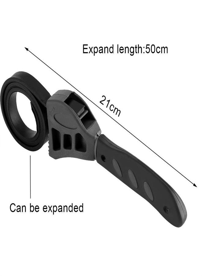 Nikou Oil Filter Wrench - 500mm Universal Rubber Band Wrench Multifunctional Wrench Adjustable Bottle Opener Can Lid Tightening Loosening Wrench, Universal Oil Filter Wrench Can Opener - Image 5