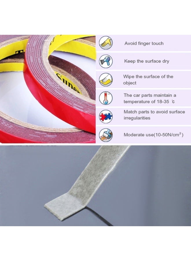 3M High Temperature Acrylic Foam Double Sided Tape Seamless Adhesive Tape Sticker - 50mm - Image 4