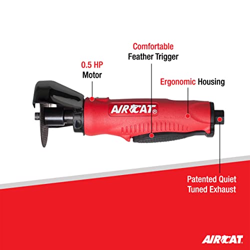 AIRCAT Pneumatic Tools 6505 .5 HP 3-Inch Composite Cut-Off Tool 20,000 RPM - Image 2
