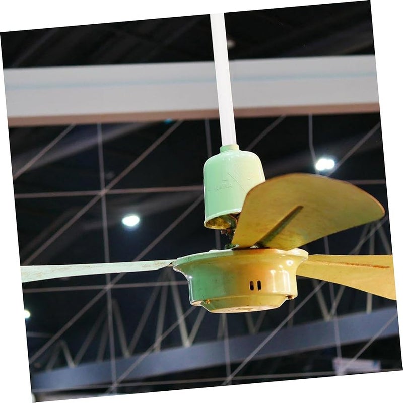 Jojofuny 4 Sets Ceiling Fan Downrod Extension Poles Double Design Installation Support Kit - Image 5