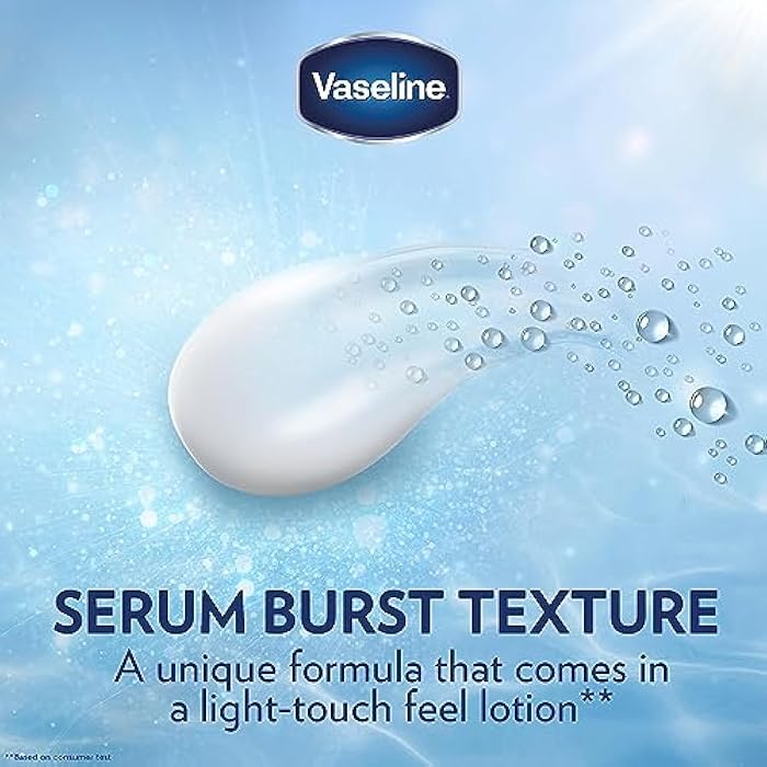 Vaseline® Gluta-Hya Smooth Radiance Serum Burst body Lotion,10x more powerful than vitamin c, for glowing & bright skin, 200ml (Pack of 2) - Image 4