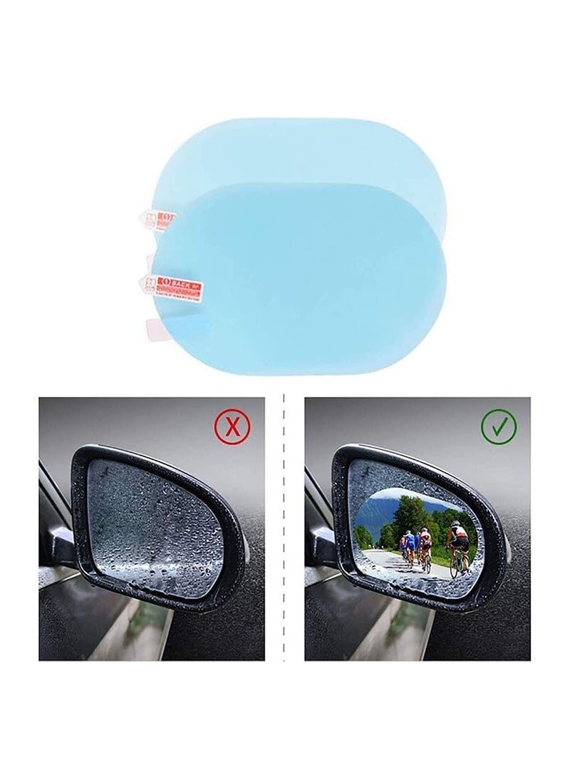 لاصقة المرايا السحرية المضادة للشبورة والمطر لرؤية مثالية أثناء القيادة - Image 1