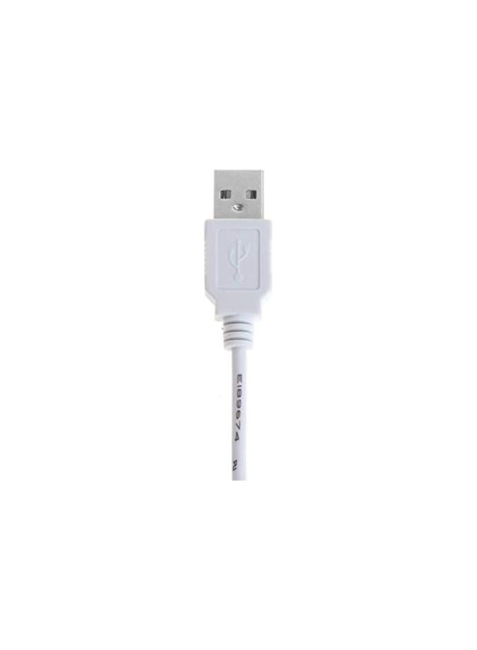 SOLDOUT USB 2.0 A Male to A Female Extension Extender With Switch ON OFF (28 CMS, White) - Image 5