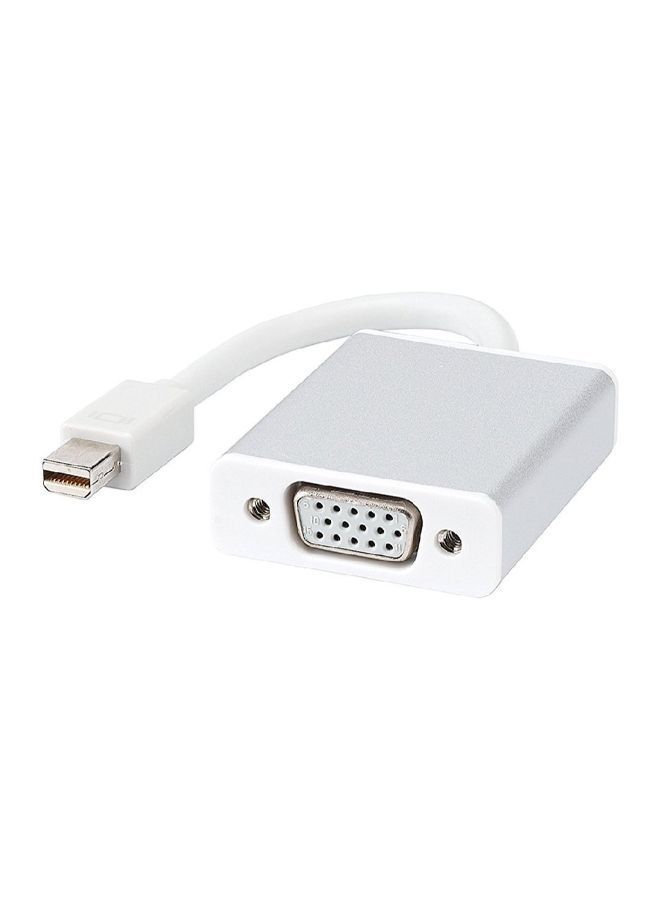 NIBEMINENT Display Port To VGA Adapter White - Image 2