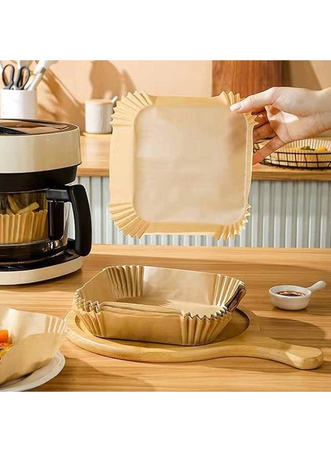 Cool Baby 50 sheets of Air Fryer Disposable Paper Liner Non-Stick Pan Parchment Baking Paper, air fryer paper trays (16 cm) - Image 5