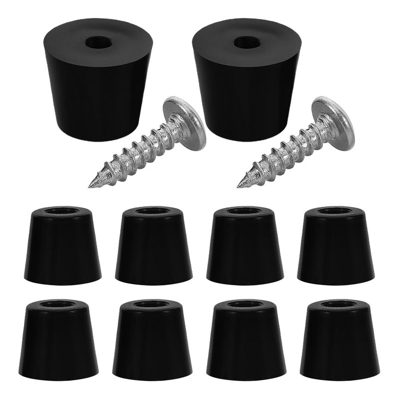 Thickened Rubber Furniture Leg Caps 10PCS Non Slip Floor Protectors For Chairs Tables - Image 2