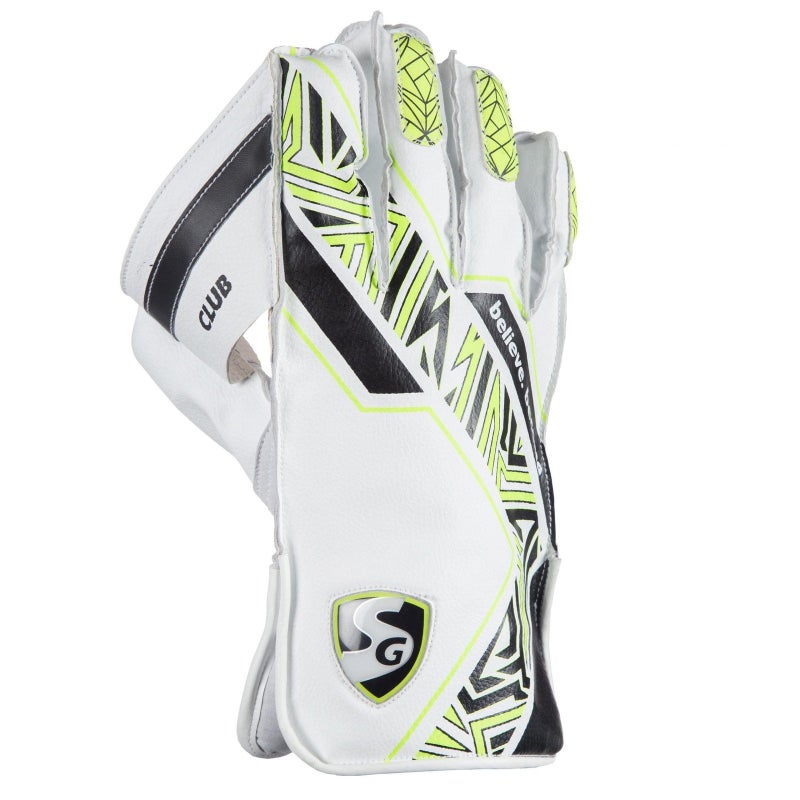 SG Club Wicket Keeping Gloves (Multi-Color) W.K. Gloves - Image 3